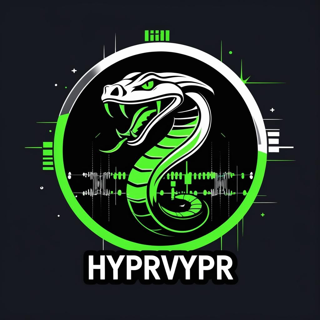 Impactful DJ Logo with Music Integrated Viper