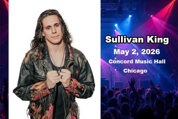 Sullivan king at Concord Music Hall